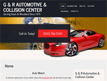 Tablet Screenshot of grautomotive.com